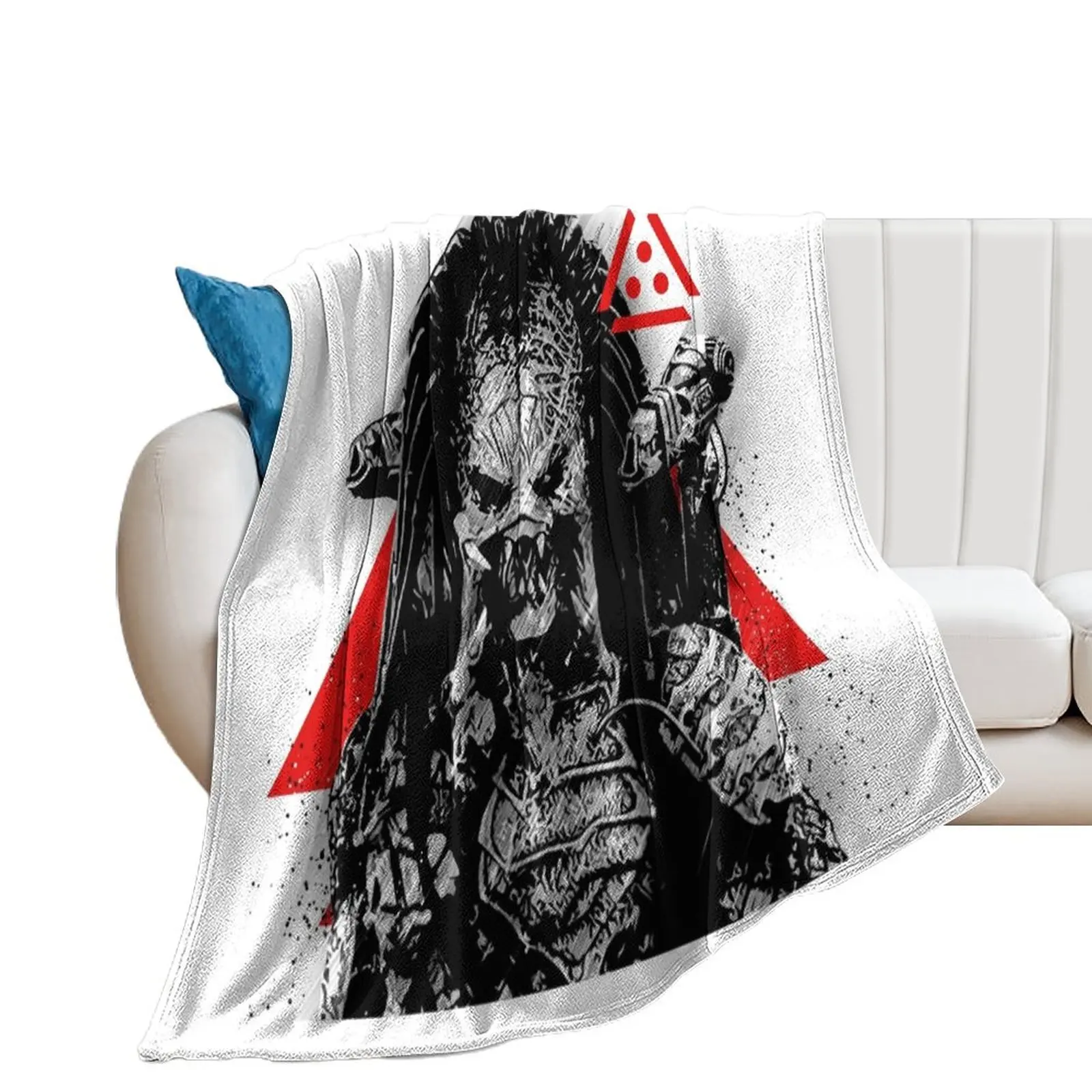 

PREDATOR JUNGLE HUNTER PREDATOR Throw Blanket Flannel Fabric Decorative Sofas Blankets