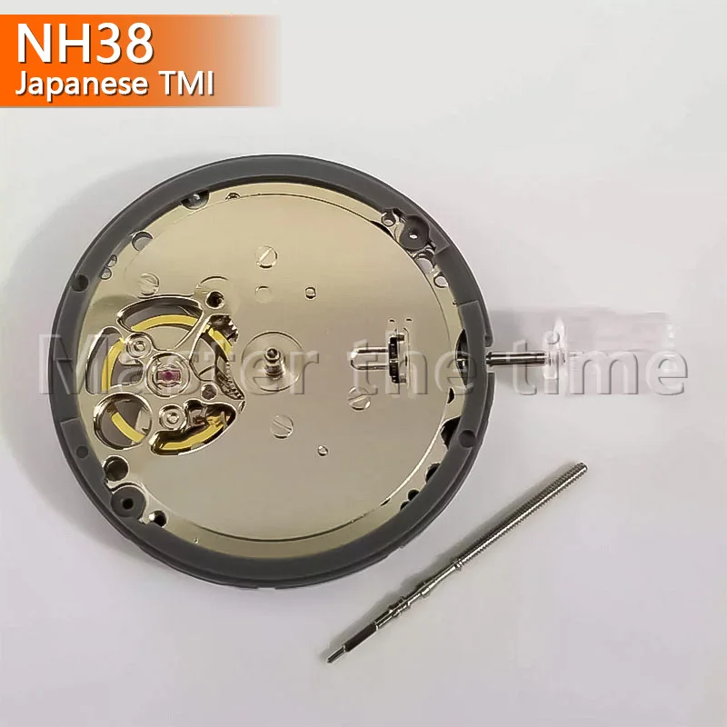 Imported Japanese NH38 Watch Movement - Precision Timekeeping Craftsmanship Calendar Watchmaking Accessories