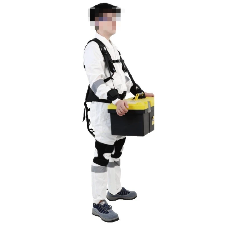 Flexible and strong hand exoskeleton, elastic waist upgrade, waist, back and arm assist.