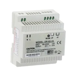 DR-60 60W Single Output 5V 12V 15V 24V Din Rail Switching Power Supply DR-60-5 DR-60-12 DR-60-15 DR-60-24 Power converter