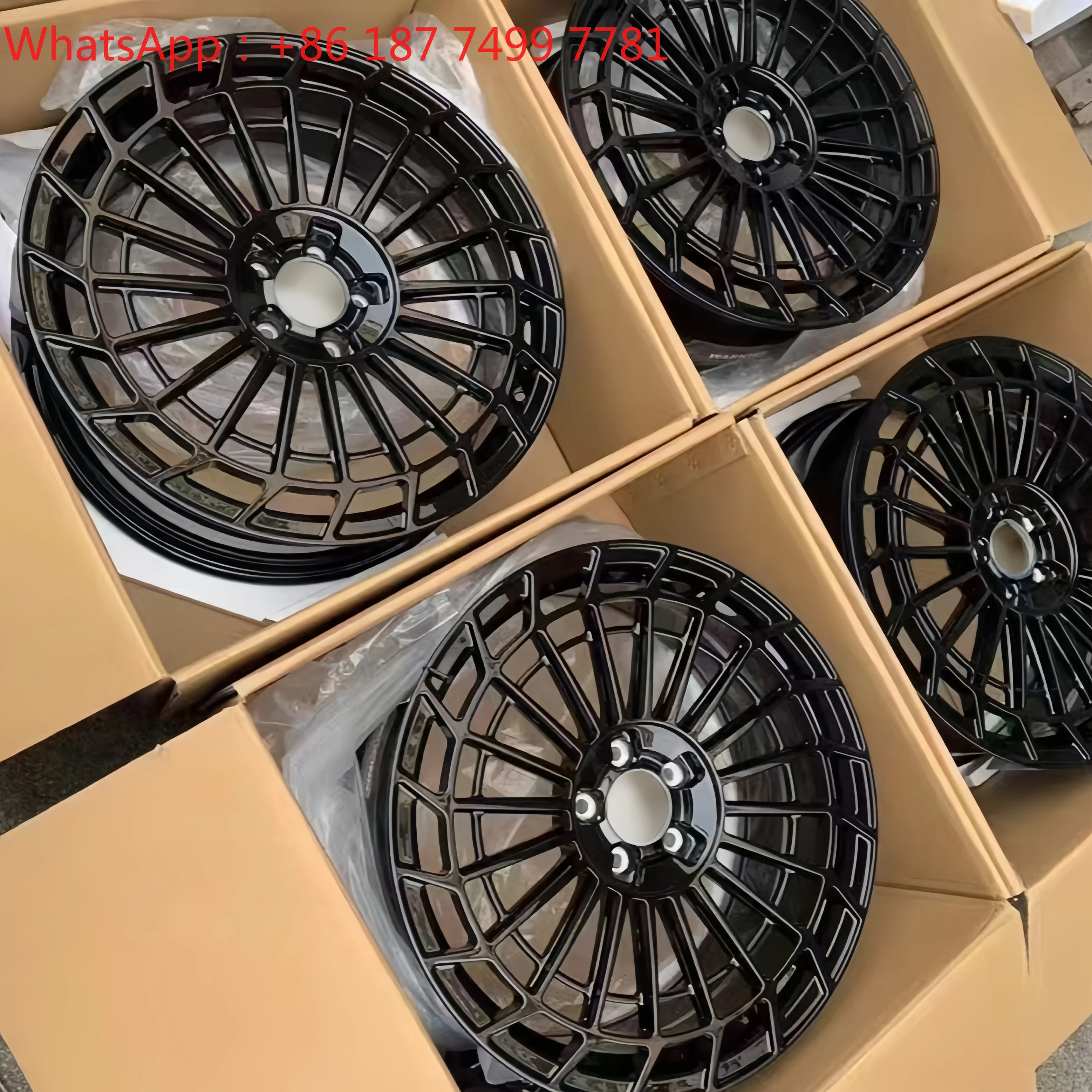 16x6.5 5x160 1100KG Heavy Load Flow Forming Commercial Wheels