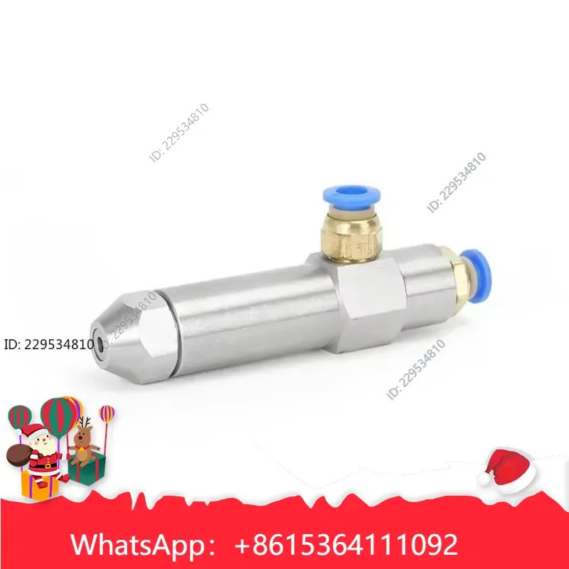 de alta calidad for YS Stainless Steel Waste Oil Burner Siphon Nozzle Spray Fuel Gas Air Atomizing Compatible For Model，1pc