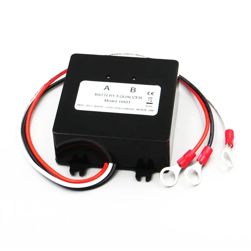 Imagem -05 - Heltec Equalizador de Bateria 24v para Duas Peças 12v Gel Inundação Agm Baterias de Chumbo-ácido Balanceador de Tensão Regulador de Carregador de Chumbo-ácido