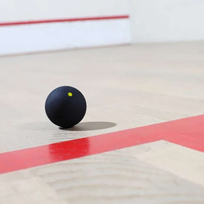 Professional Rubber Squash Ball For Squash Racket Red Dot Blue Dot Ball Fast Speed For Beginner Or Training Accessories