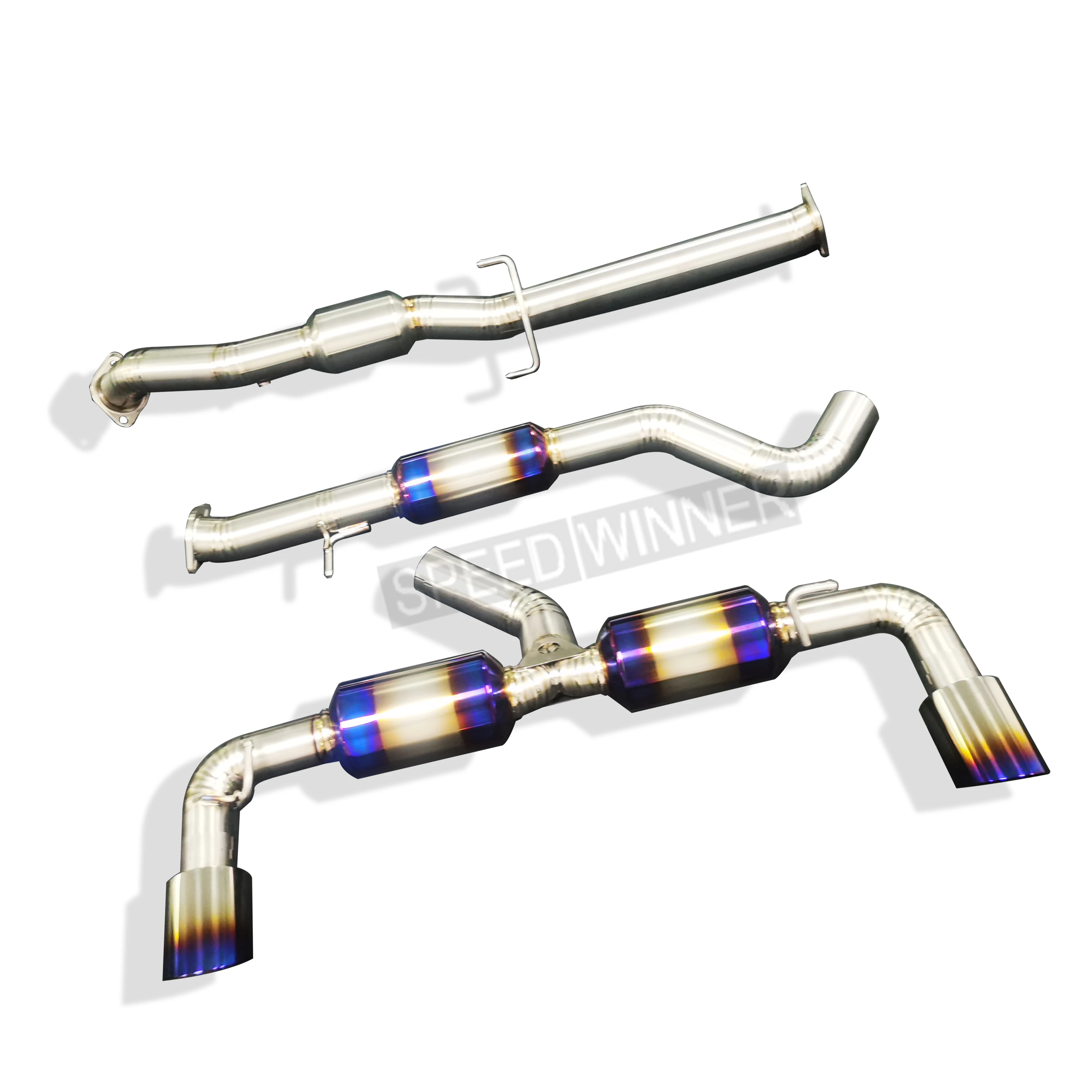 for  Titanium Exhaust Catback Exhaust System for Toyota GR Yaris