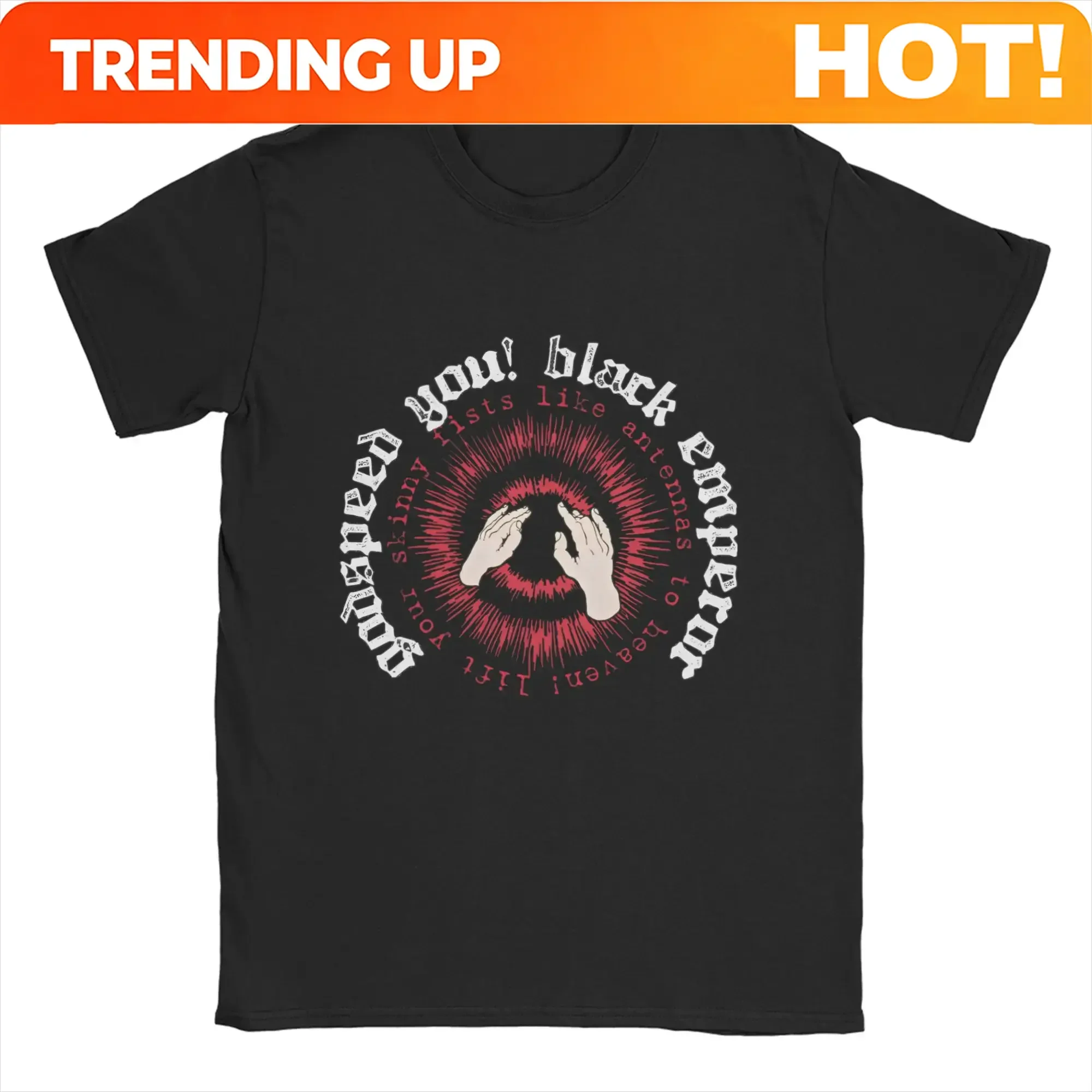 Customization Hipster Godspeed You Black Emperor Band T-Shirt For Men Round Neck 100% Cotton T Shirt Short Sleeve Tees Summer