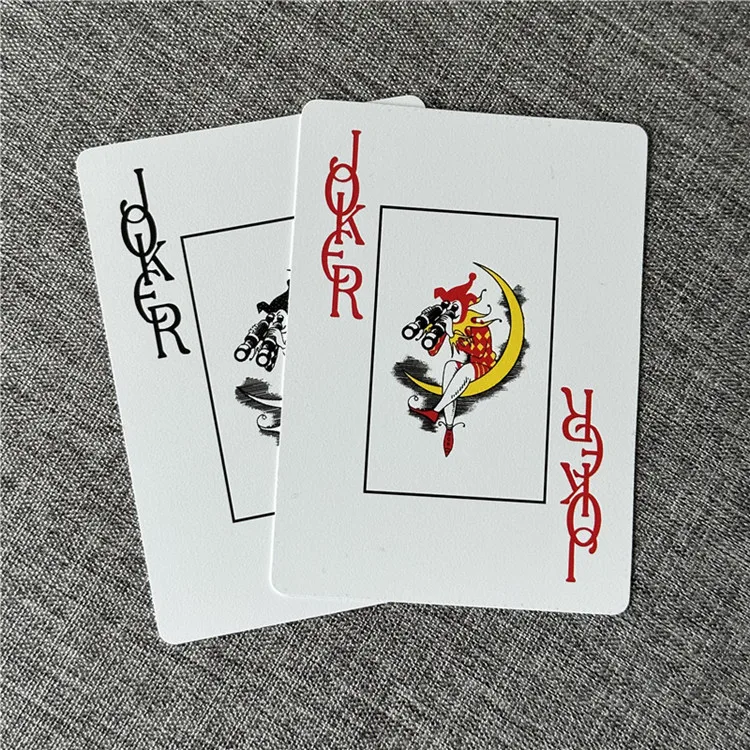 Neue 1 Sätze Baccarat Texas Hold'em Kunststoff-Spielkarten, wasserdicht, glatt, Poker-Karte, Brettspiele, Rot/Blau – Detail 7