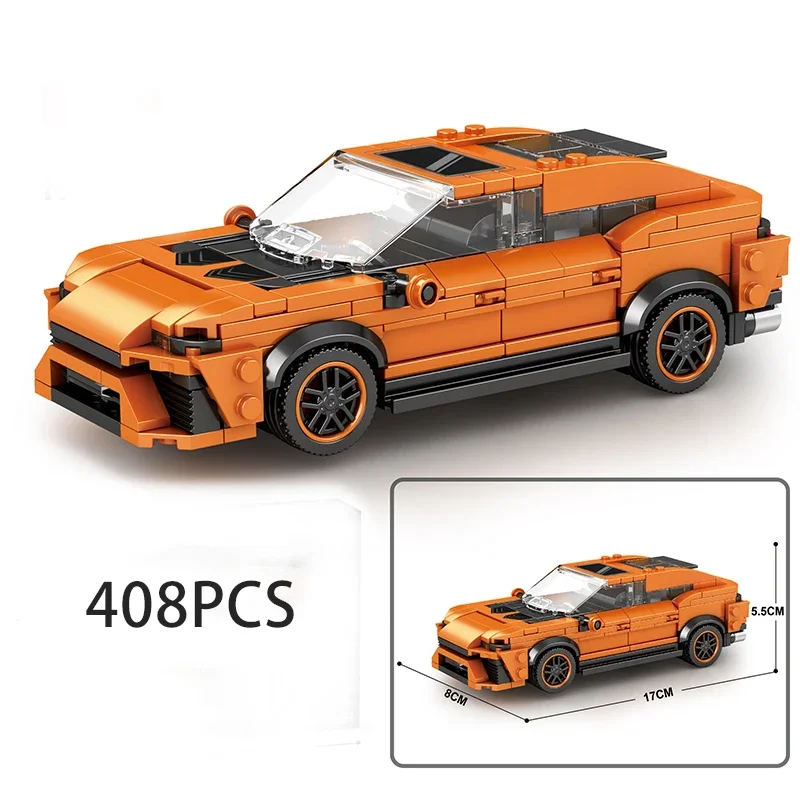 Speed Champions F1 Racing Sports Vehiclea Technique Car Supercar Building Blocks Set Kit Bricks Classic MOC Model Toys For Kids