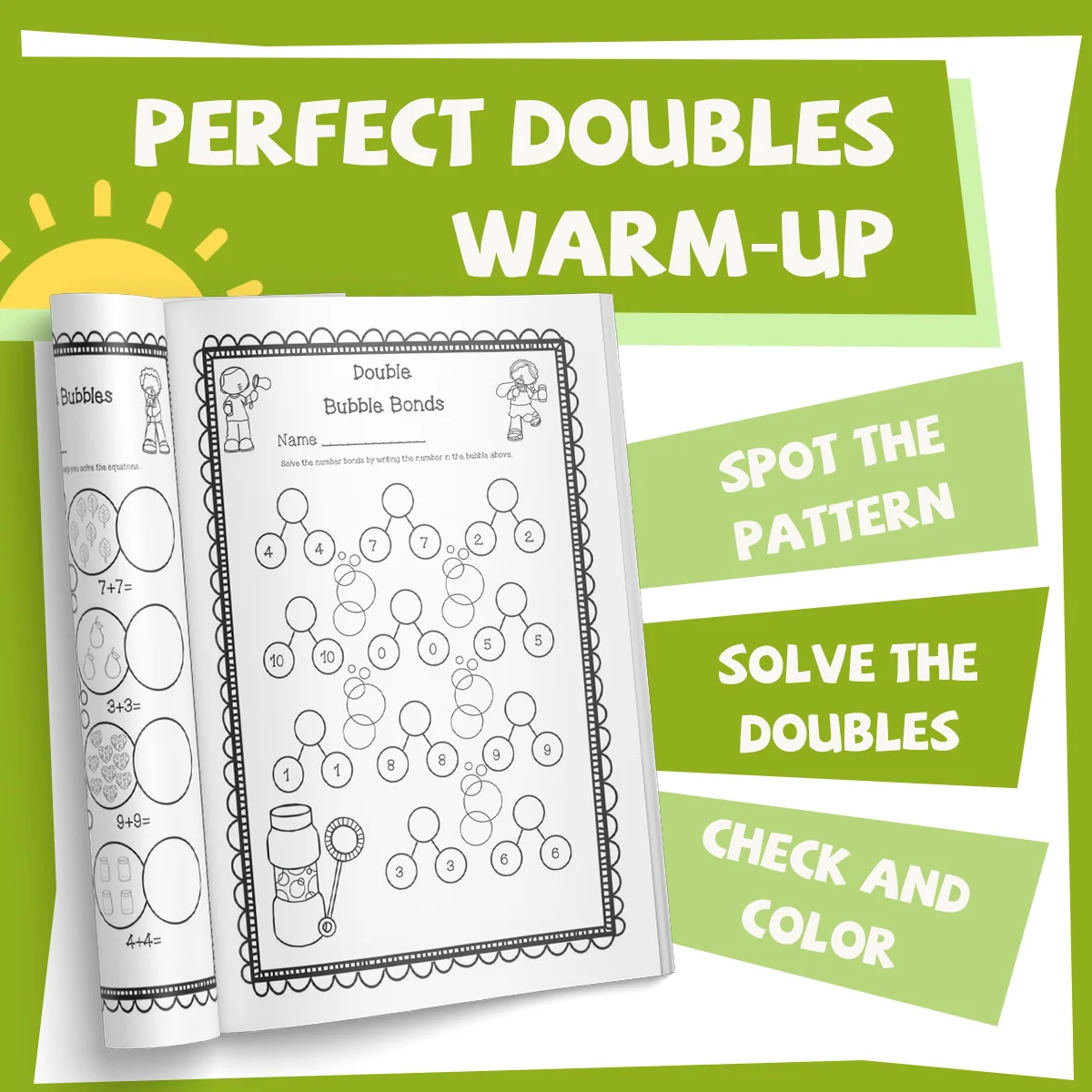Math Workbook - Fun addition and number binding activities to build early math confidence, problem-solving, and logical thinking