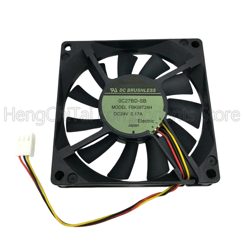 Original 100% Working 0C27BD-SB FBK08T24H 24V 0.17A cooling fan