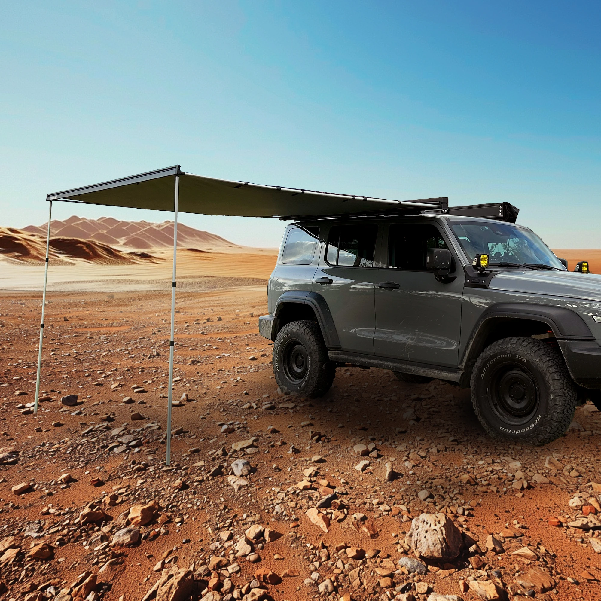

Awnlux Camper Car Accessories 4x4 4wd Sun Shelter Awning Truck Vehicle Camping SUV Awning Outdoor For Cars