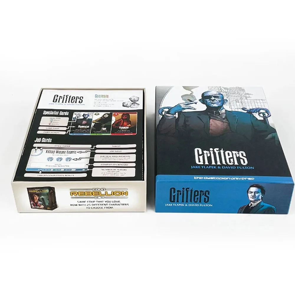 

Grifters Card Game Indie Boards Cards