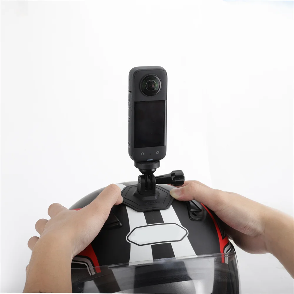 لـ OSMO Action 3/4 حامل تثبيت لاصق قاعدة مرنة سريعة الإصدار في الهواء الطلق لـ Gopro Hero 9/10 Insta360 قاعدة ثابتة
