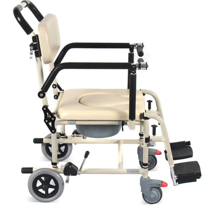

Senior-friendly Sitting Bath Chair Elderly Foldable Waterproof with Toilet Multifunctional Bath Sitting Bath Chair