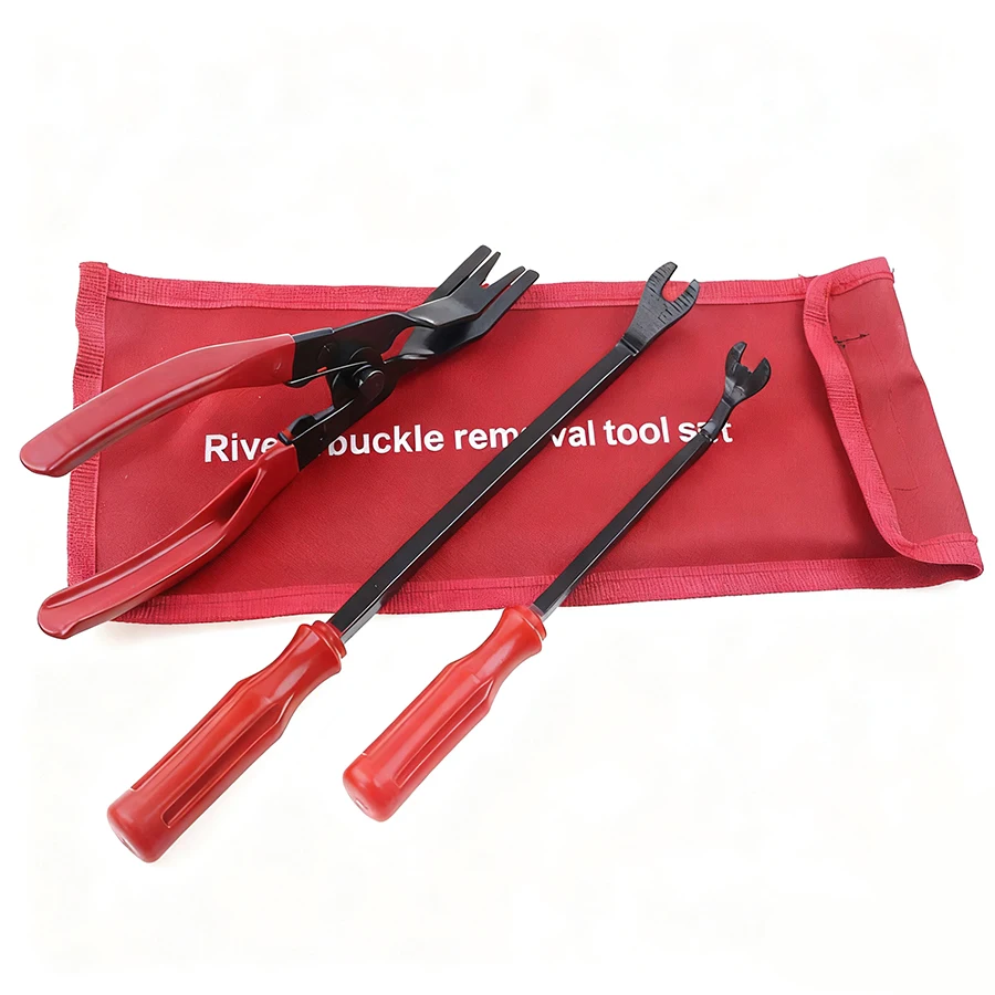 Fastener Remover Car Trim Rivet Removal Pry Tool Repair Kit for Automotive Door Panel,Upholstery,Dashboard,Plastic Fasteners