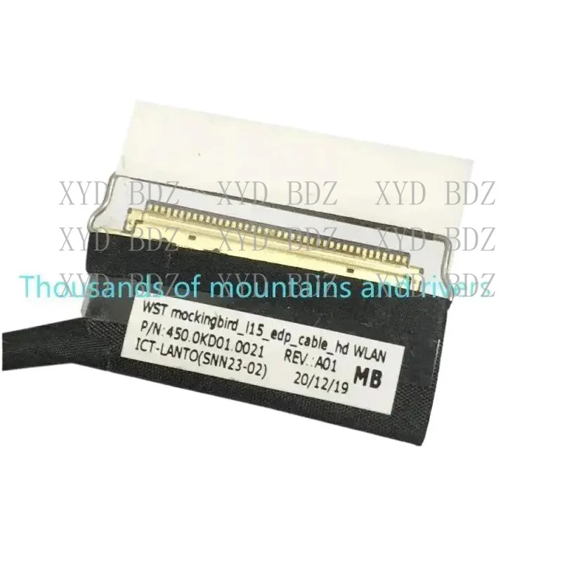 DB For Dell Latitude 3510 E3510 EDP HD Camera cable 0JTY6T JTY6T 450.0KD01.0021 FTS