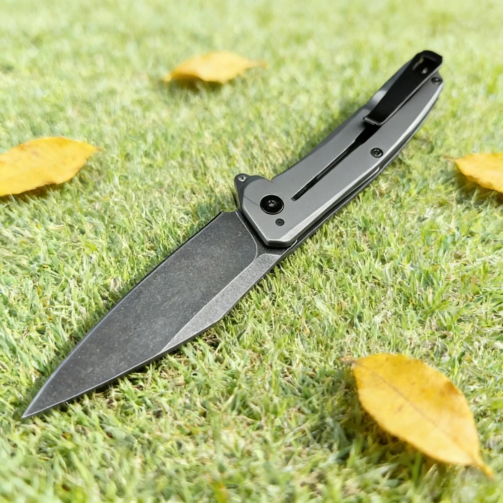 

Новый профессиональный складной нож 1404 с лезвием из стали D2 и рукоятью из стали 420. Прочный карманный нож для активного отдыха, охоты и использования в джунглях.