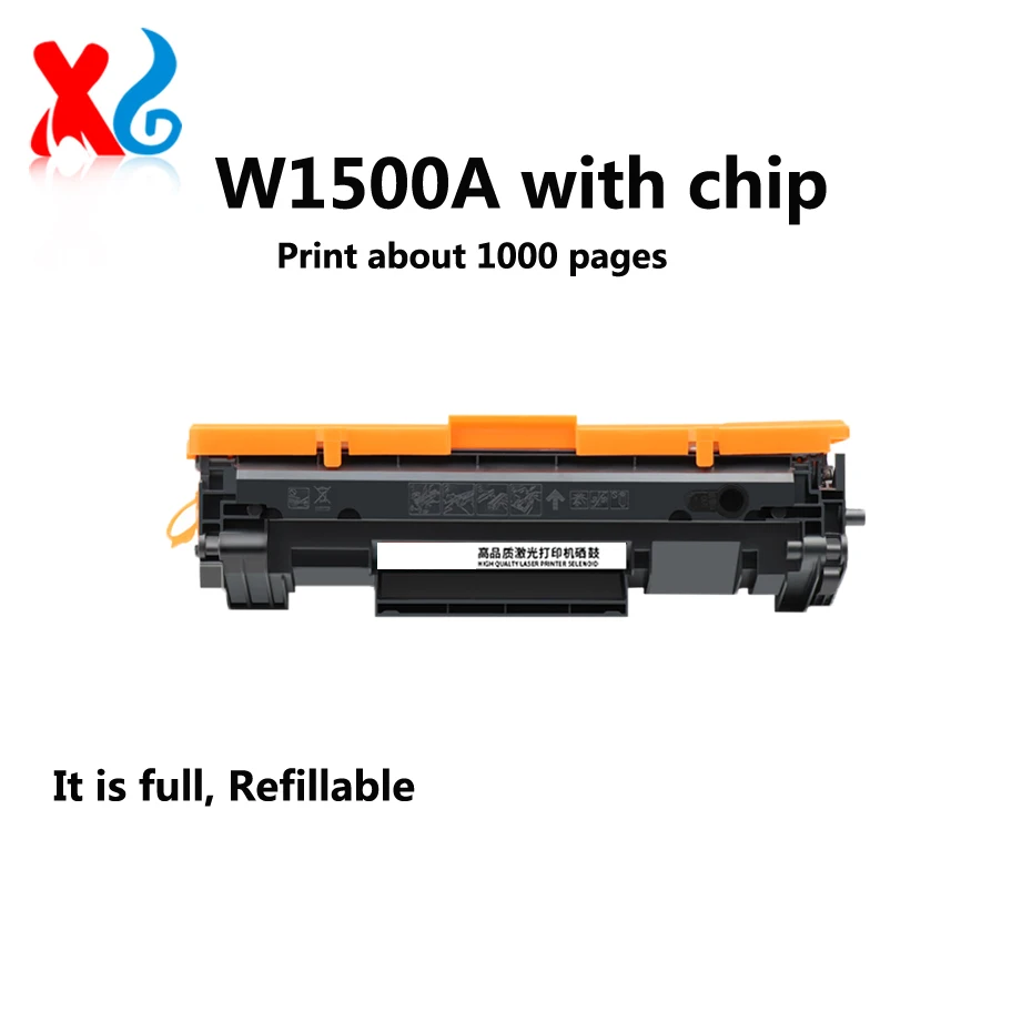 W1500A Toner Cartridge with chip For HP LaserJet M111a M111w MFP M141a MFP M141w Display Ink Volume Refillable 150A