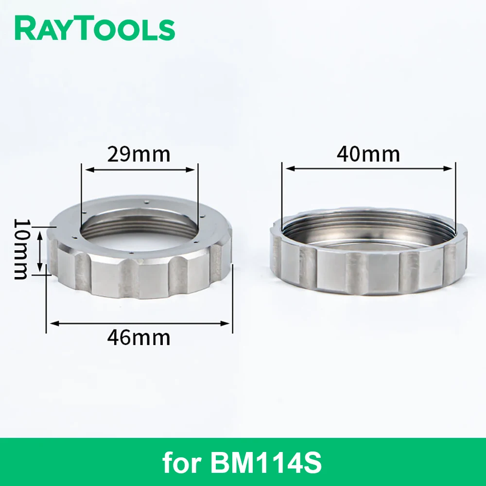 Laser-Keramikring-Sicherungsmutter für Raytools WSX Precitec Ospri Laserschneidkopf-Sicherungsring-Zubehör – Detail 5