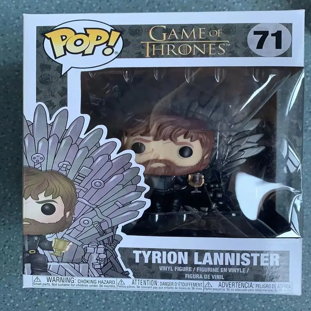 Juegos Funko Tyrion 71 # Jon Snow 72 #   Cersei Lannister 73 #   Rey de la Noche 74 #   De Throned Daenerys 75 #   Figuras de vinilo exclusivas