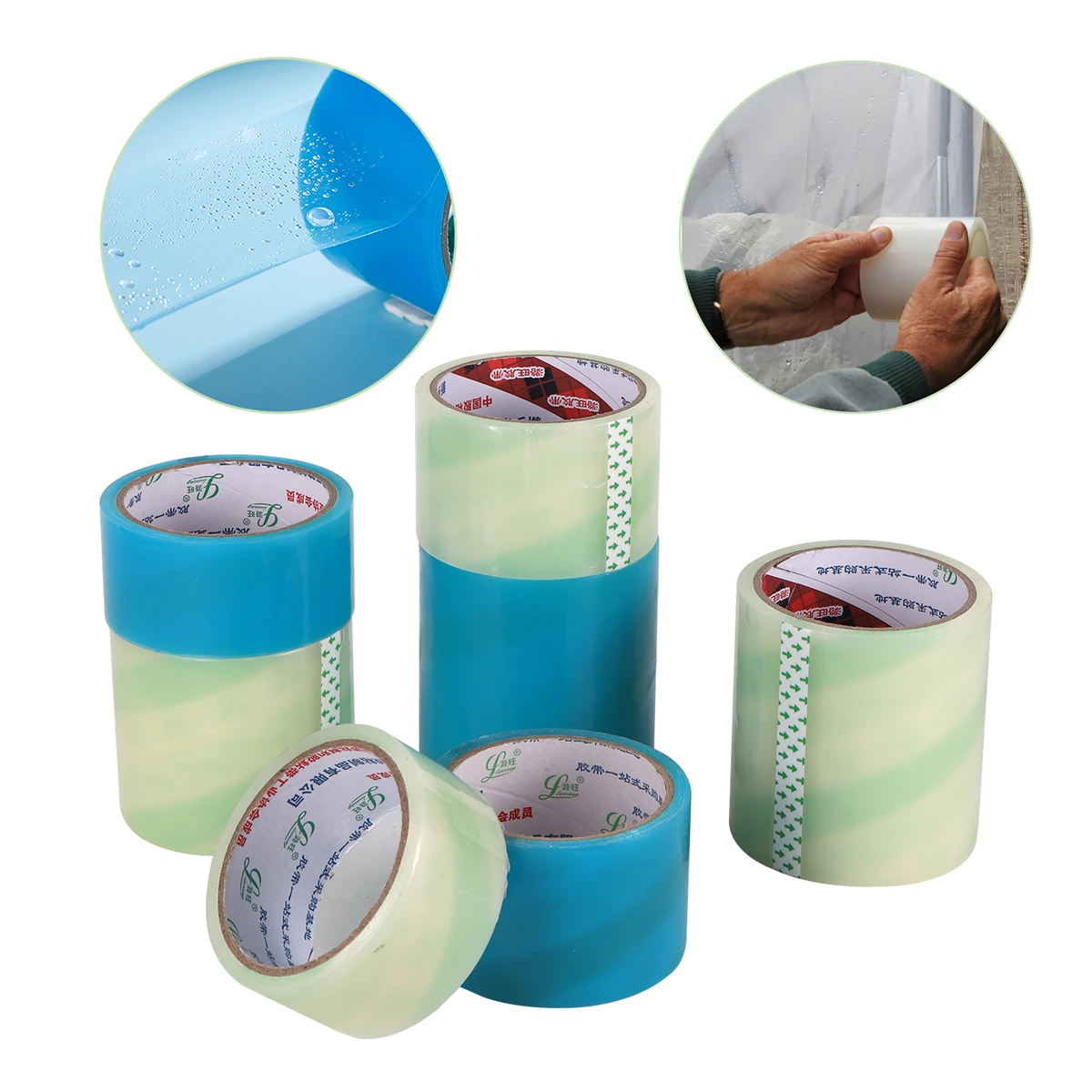 

Greenhouse Orchard Film Self-Adhesive Repair Tape Waterproof UV Resistant Garden Yard Farmland Shade Protecting Tools 10m/roll