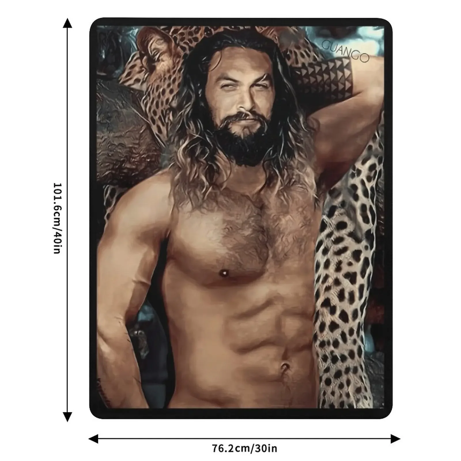 جيسون موموا رمي بطانية فروي بطانية الأربعاء واحدة