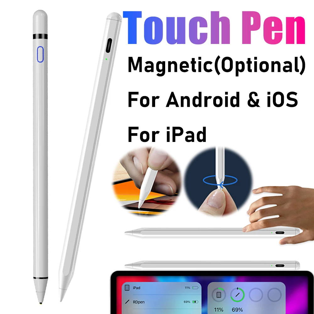 Universele Stylus Pen voor iPad Android Tablets Mobiele Telefoon Touch Pen voor iPhone Capacitieve Pen voor HUAWEI Samsung Tablet Potlood