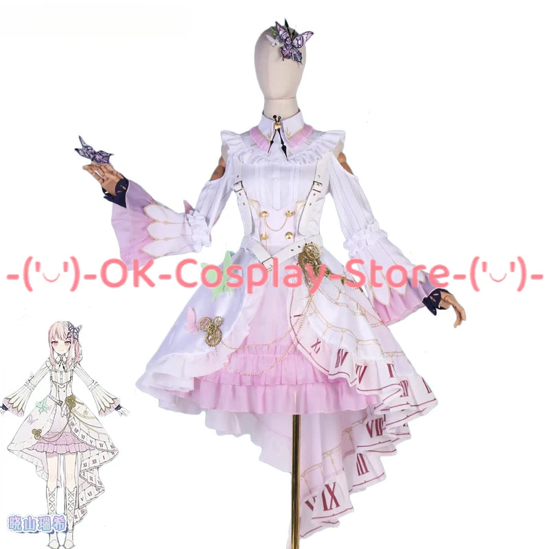 Akiyama Mizuki Cosplay Costumes Game Project Sekai 3rd Anniversary Cosplay Dress Halloween Party Suit Uniforms Custom Made