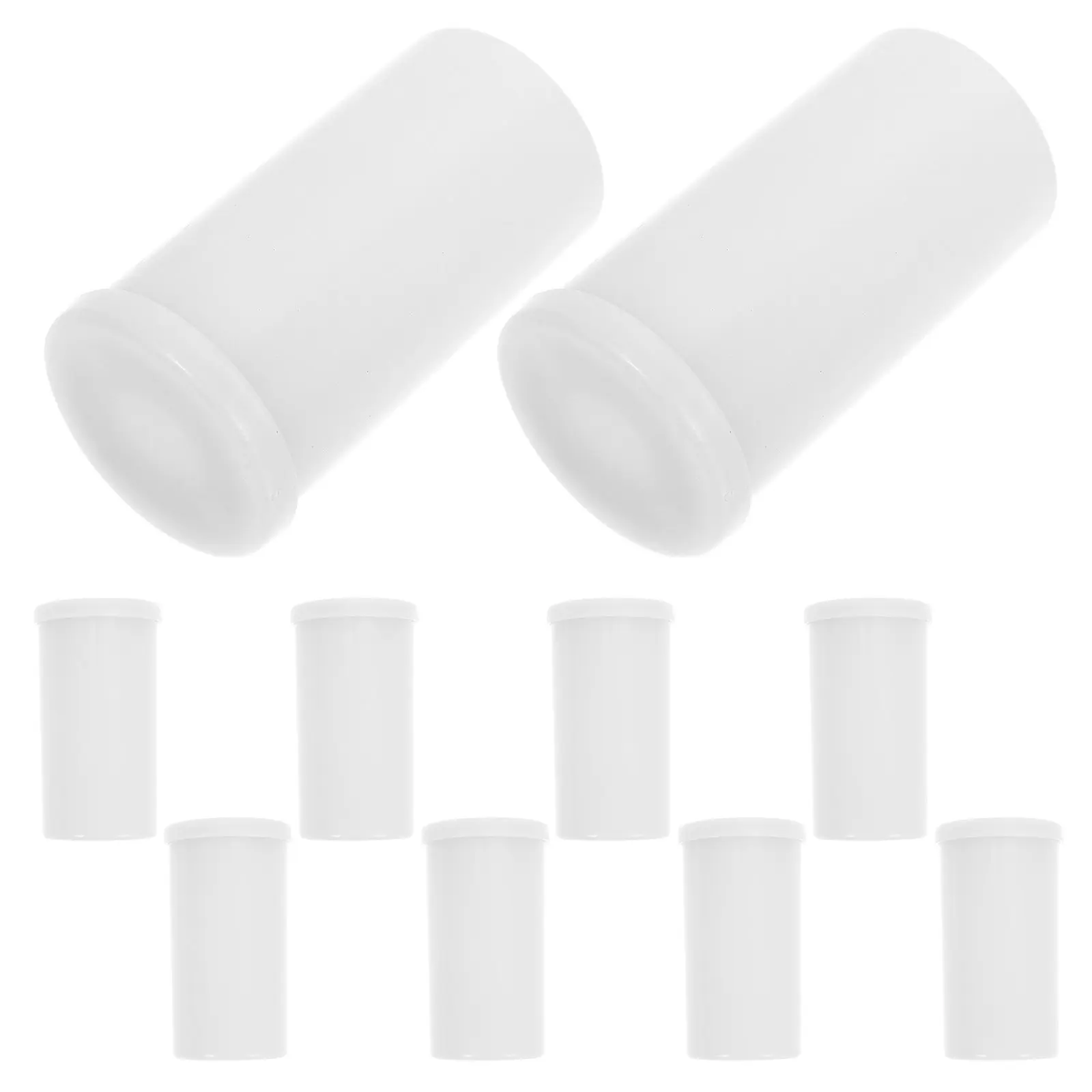 

10Pcs Noise Maker Inserts for Children Sound Components Plastic Replacement for Baby Rattles Repair Clear Chime Sound Effect