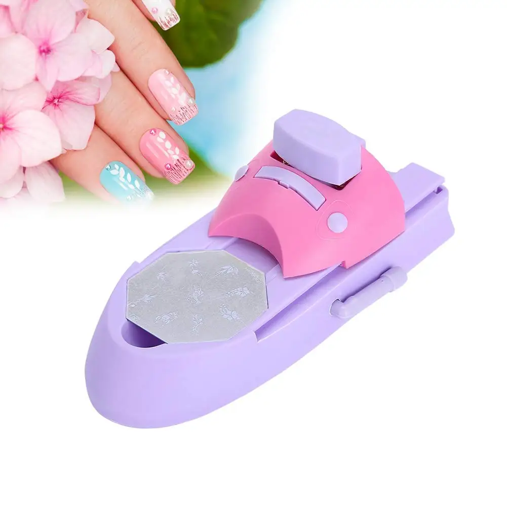 

Professional Nail Art Printer & Art Pattern DIY Manicure Stamp Plate Drawing Printing Enamel Manicure Kit for Nail Art Stampin