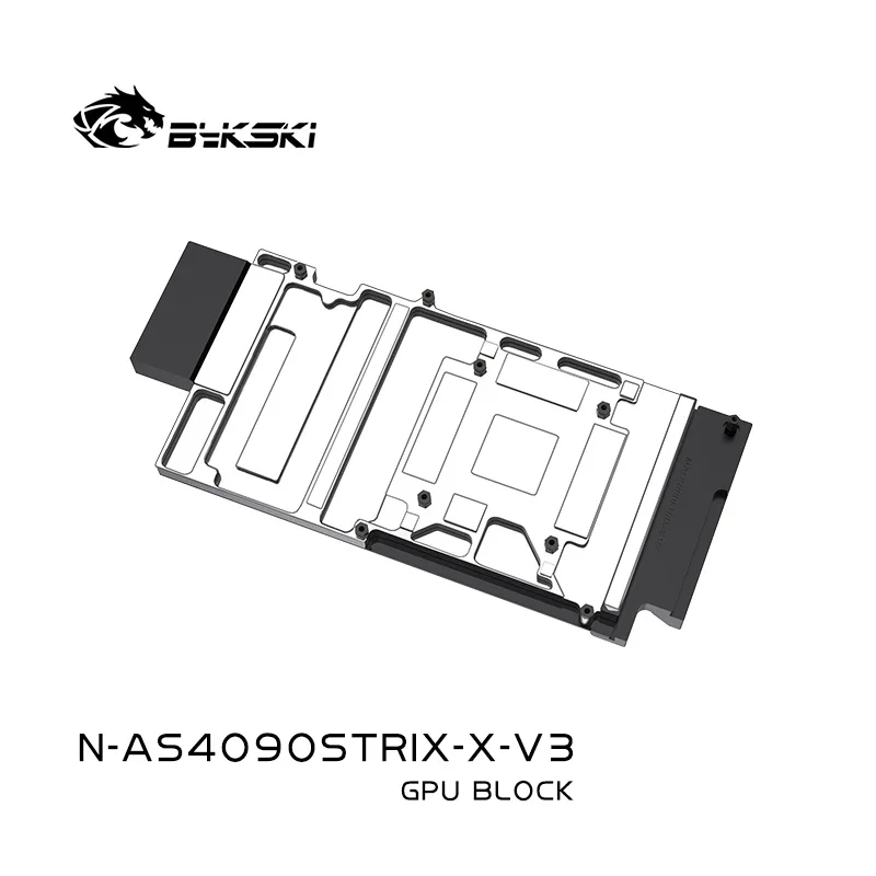 Bykski GPU Block for ASUS TUF GAMING/ROG STRIX RTX4090 Video Card Water Cooling/AI Intelligence Deep Learning N-AS4090STRIX-X-V3