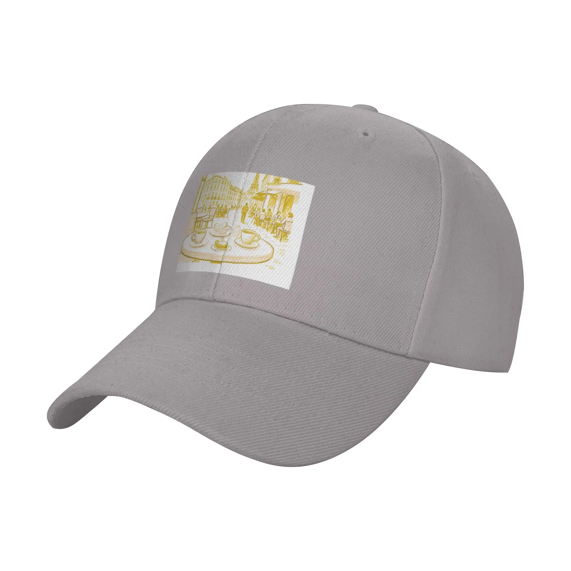 Hot Sale Paris Leisure Moments Baseball Cap  Vacation Essential Hat Women's  Outdoor Workout Hat Women's