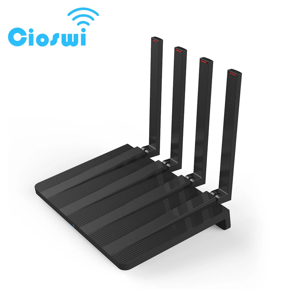 

Cioswi 4G Router SIM Card 1200Mbps Wireless WIFI CAT4 LTE Modem Hotspot Dual Band 2.4G 5.8Ghz WAN LAN 4 Antennas