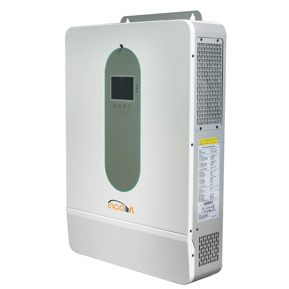 10KW Off Grid Dual Output Solar Inverter MPPT Pure Sine Wave 48V to 120/240V 50/60Hz High Efficiency Home Use