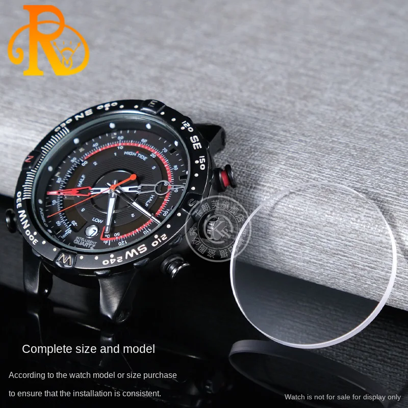 Watch Glass Accessories For TIMEX Expedition Navigator Watch Mirror/Tide T2N721 T2N720 T2N738 T2N739 Sapphire Glass Mirror