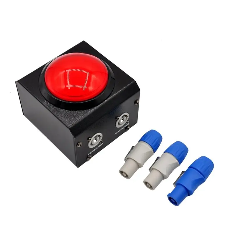 

For Holi Powder Filming Machine Red Button Manual Controller For Wedding Events, Music Concerts, Stage Effects, CO2 Jet Fire