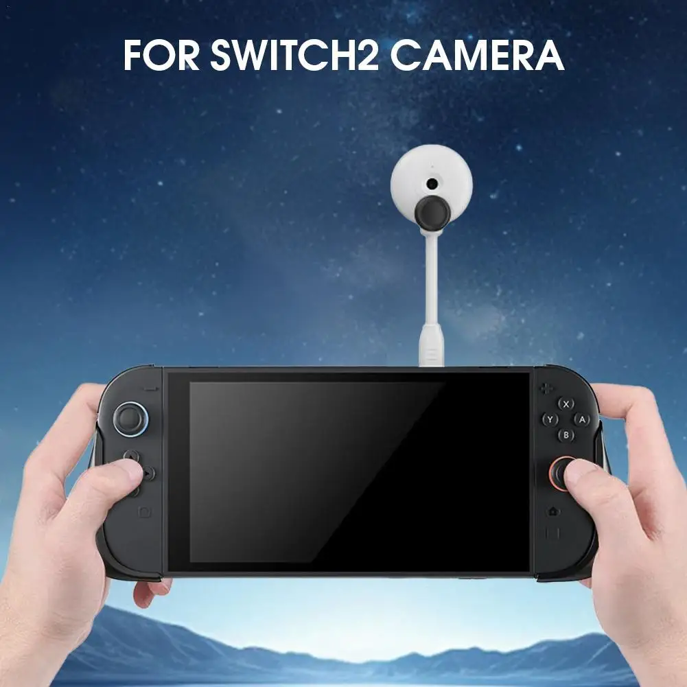 

Video Game Camera Fit For Nintendo For Switch 2 Accessory Adjustable Angle Camera For AR Games 1080P Resolution 60FPS Frame Rate