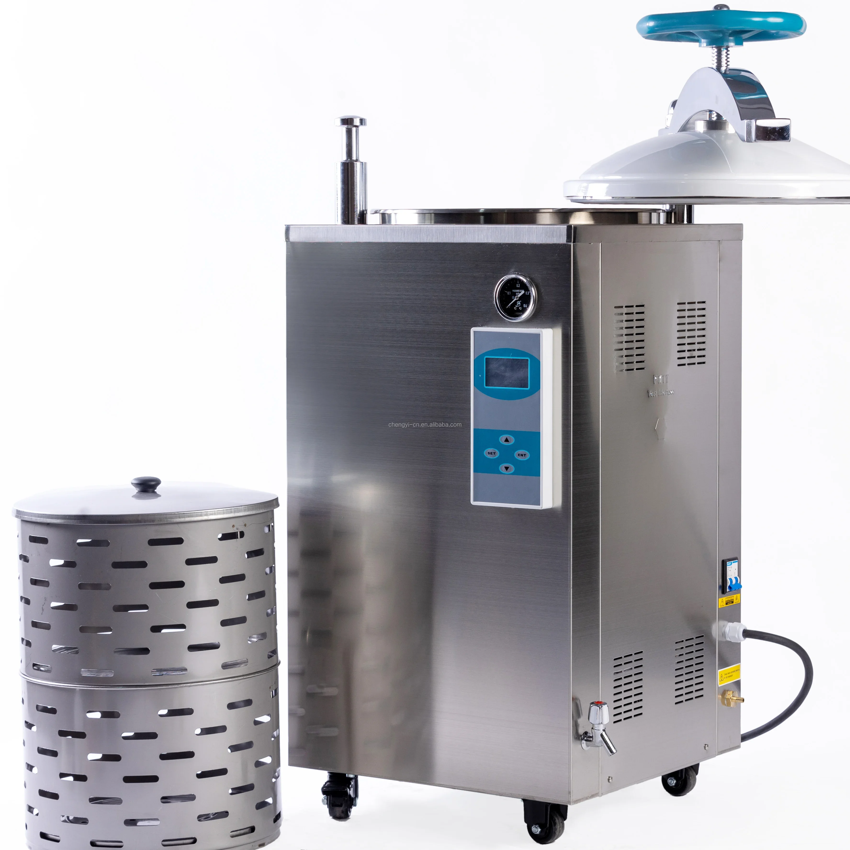 Autoclave for Mushroom Cultivation Sterilizing Autoclave 50L Vertical Autoclave Sterilizers for Canning Rubber Hospital