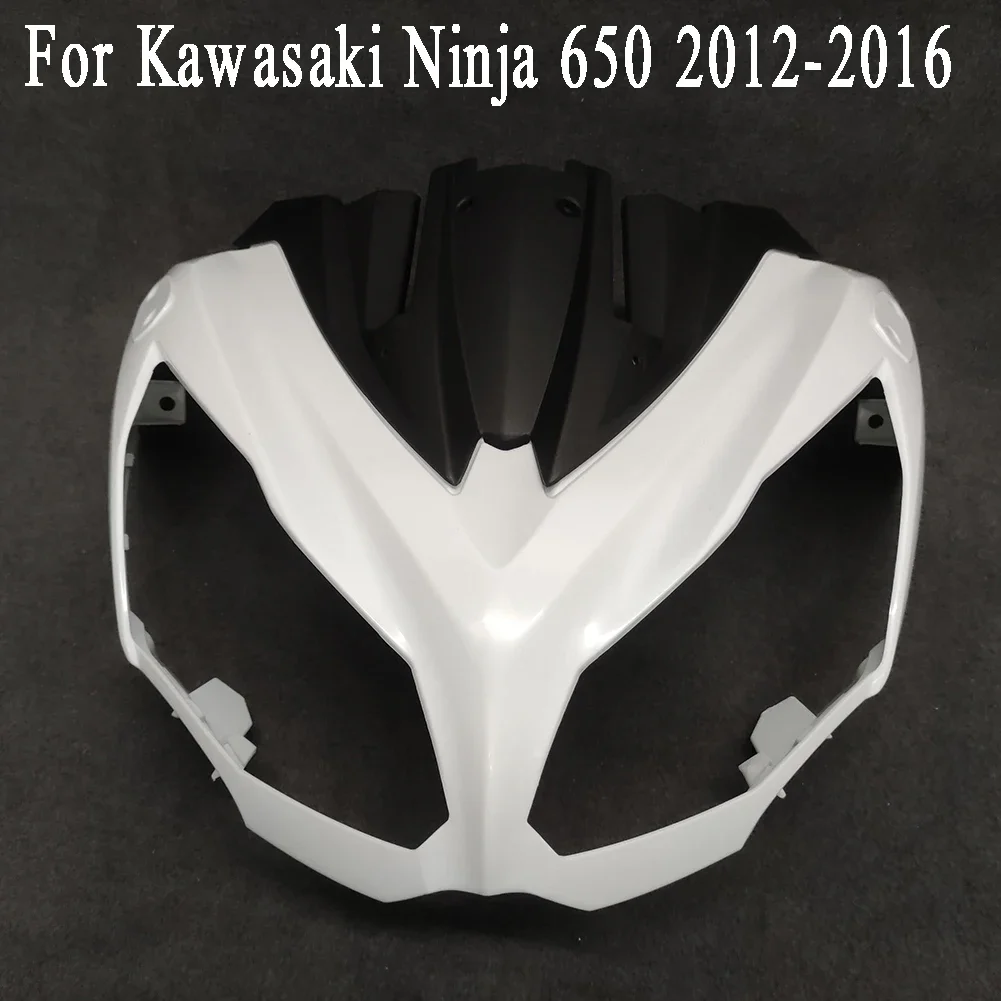 New Motorcycle Unpainted Upper Front Cowl Nose Fairing For Kawasaki Ninja 650 EX650 ER6F 2012 2013 2014 2015