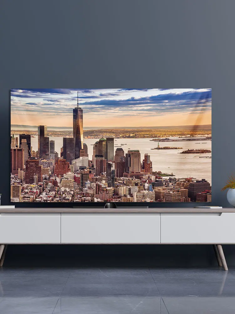 

2024 New European Sle L TV Cover Dustproof Cover Cloth for 55 Inch 75 Inch 85 Inch TV Dust Cover Sve Home Fabric