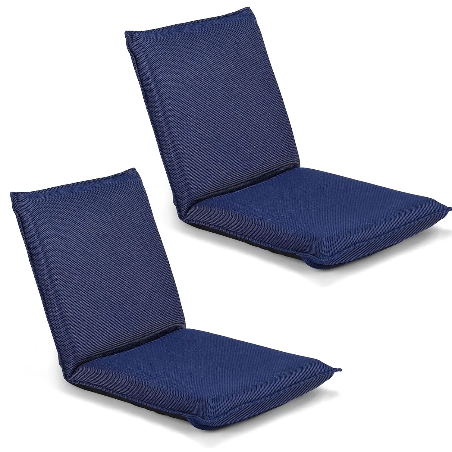 

6-Position Adjustable Folding Floor Chair Meditation Gaming Reading TV Seat Lounge Sofa Kids Adult Portable, Customized