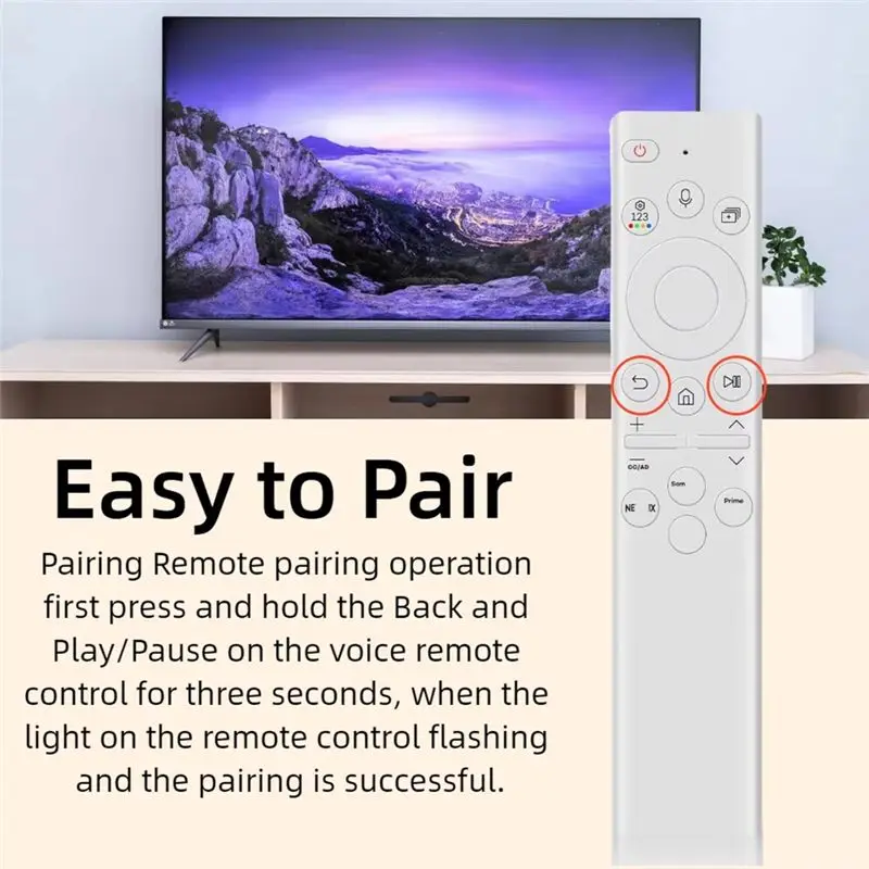 DT23 BN59-01391A Solar Voice Remote Control for Smart 4K 8K Neo QLED TV - Eco-Friendly