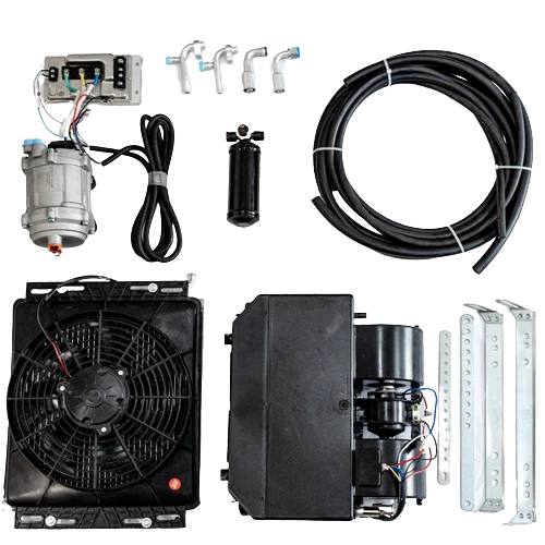 

24V Energy-saving Variable Frequency Commercial Vehicle Air Conditioning System for Camper Truck Hidden Split