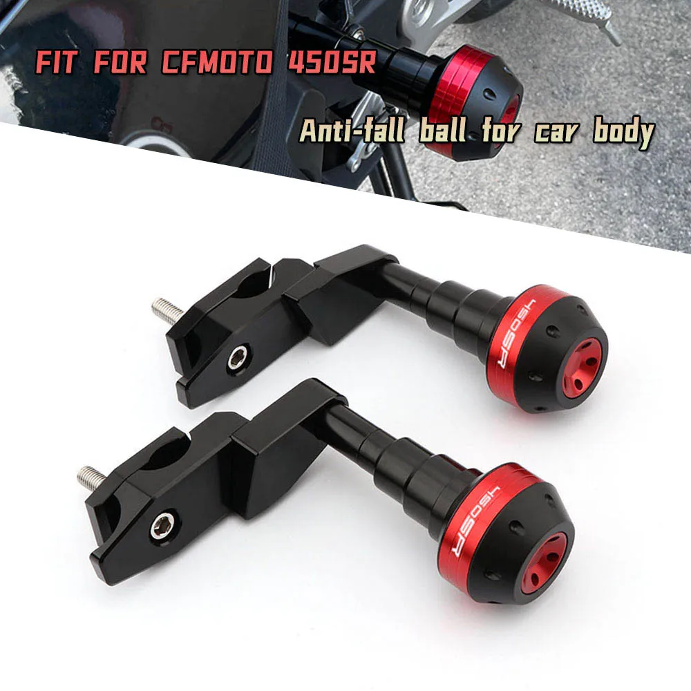 FIT FOR CFMOTO 450SR 450 SR 2022-2024  Engine Protection Cover Frame Sliders Crash Pad Falling Protector Guard Accessories