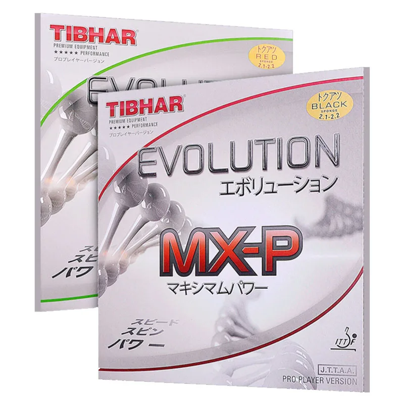 Original Tibhar Evolution EL-P MX-P Table Tennis Rubber Professional Non-tacky Pimples-in Ping Pong Rubber for Quick Attack