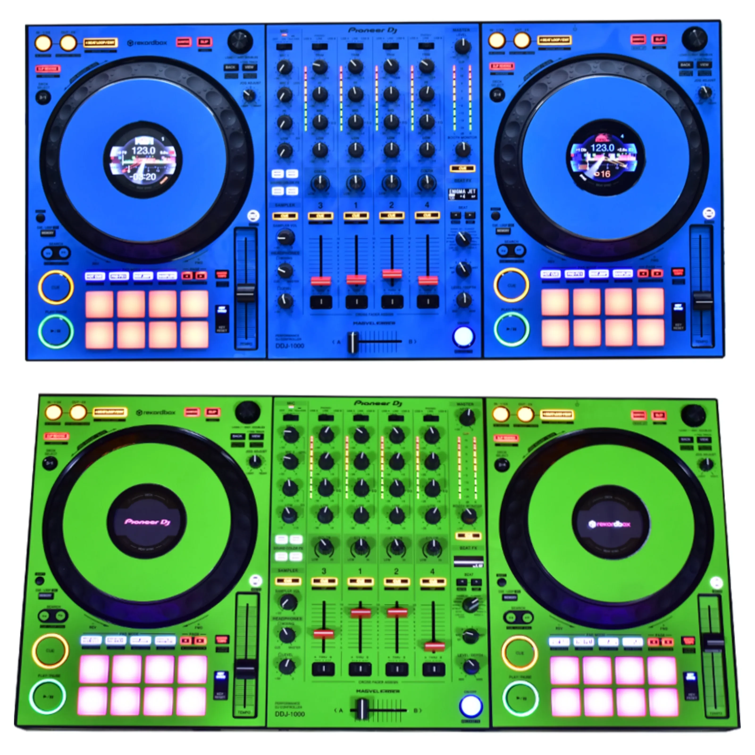 Pioneer XDJRX3 DDJ1000 Controller DJ Player Fully Surrounded Panel Film Protective Film Color Sticker