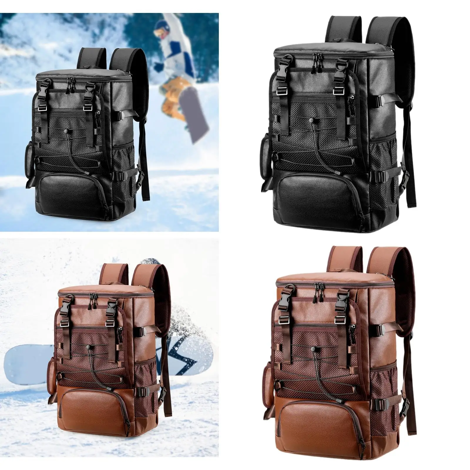 

Skateboard Backpack Carry Skateboard Storage Bag Zipper Adjustable Shoulder