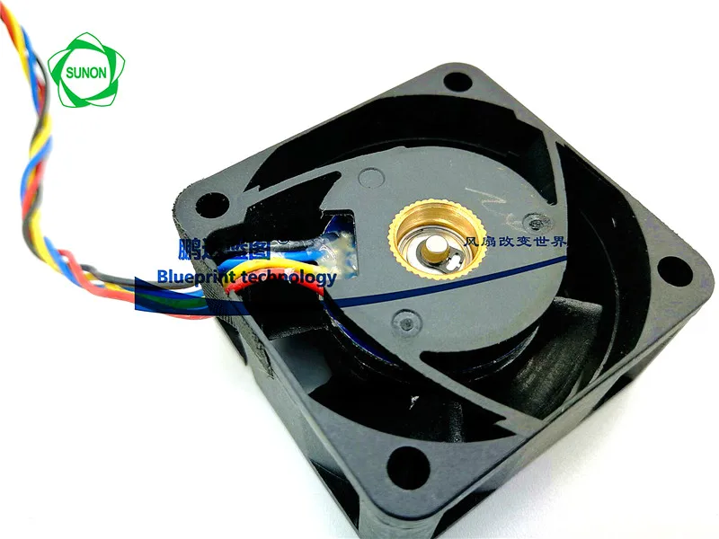 PF40201BX-Q11U-SB9 Max Airflow Rate 12v0. 4A Double Ball PWM Temperature Control 4020 Cooling Fan 40*40*20MM