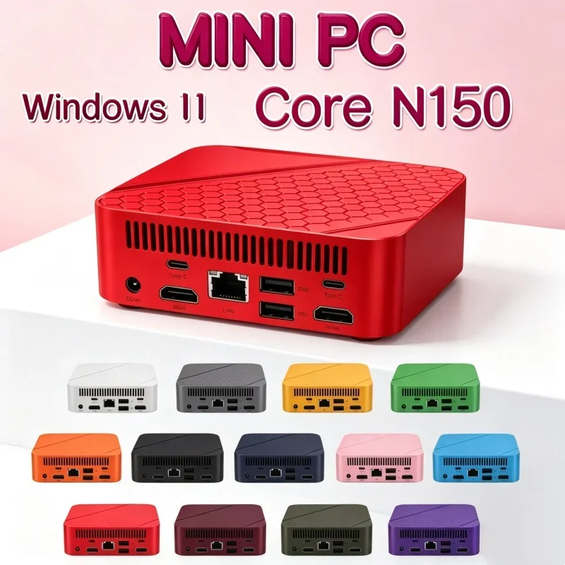 2026-マルチタスクコア-n150-ミニpc-windows-11-スムーズタッチ-ポケットサイズ-ワークステーション-ram-1tb-ssd-wifi-6-bt52-4k-hd-ミニゲーミング