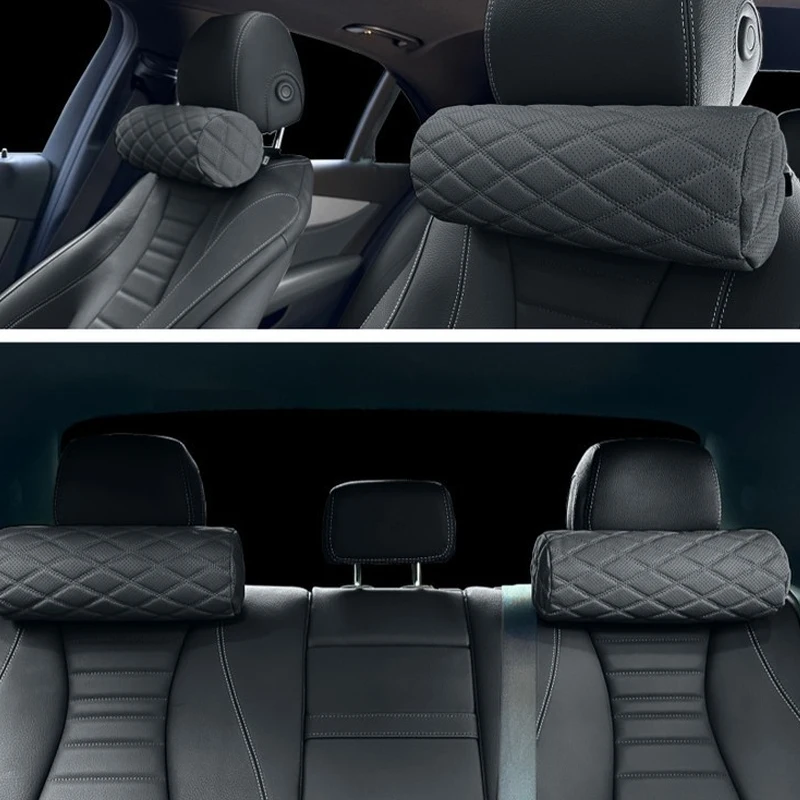 מושב רכב צוואר כרית ראש משענת ראש כיסא זיכרון כרית צוואר הרחם לנשימה משרד נשימות מגן קצף צילינדר zr18